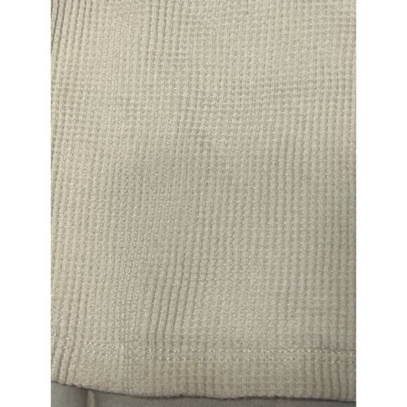 Baby GAP Thermal Waffle Weave Cotton Top Girls Size 3 Ecru Cream - Picture 4 of 5